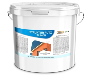 STRUKTURPUTZ SILIKON - silikonová omítka 25Kg (bílá)