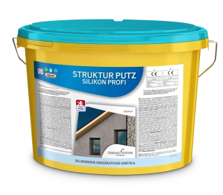 STRUKTURPUTZ SILIKON PROFI - silikonová omítka 25Kg (bílá)